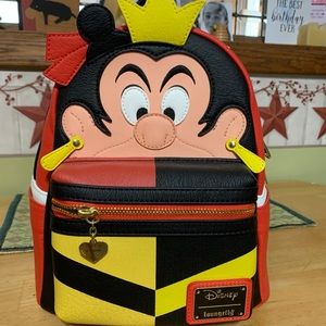 Loungefly Disney queen of hearts mini backpack